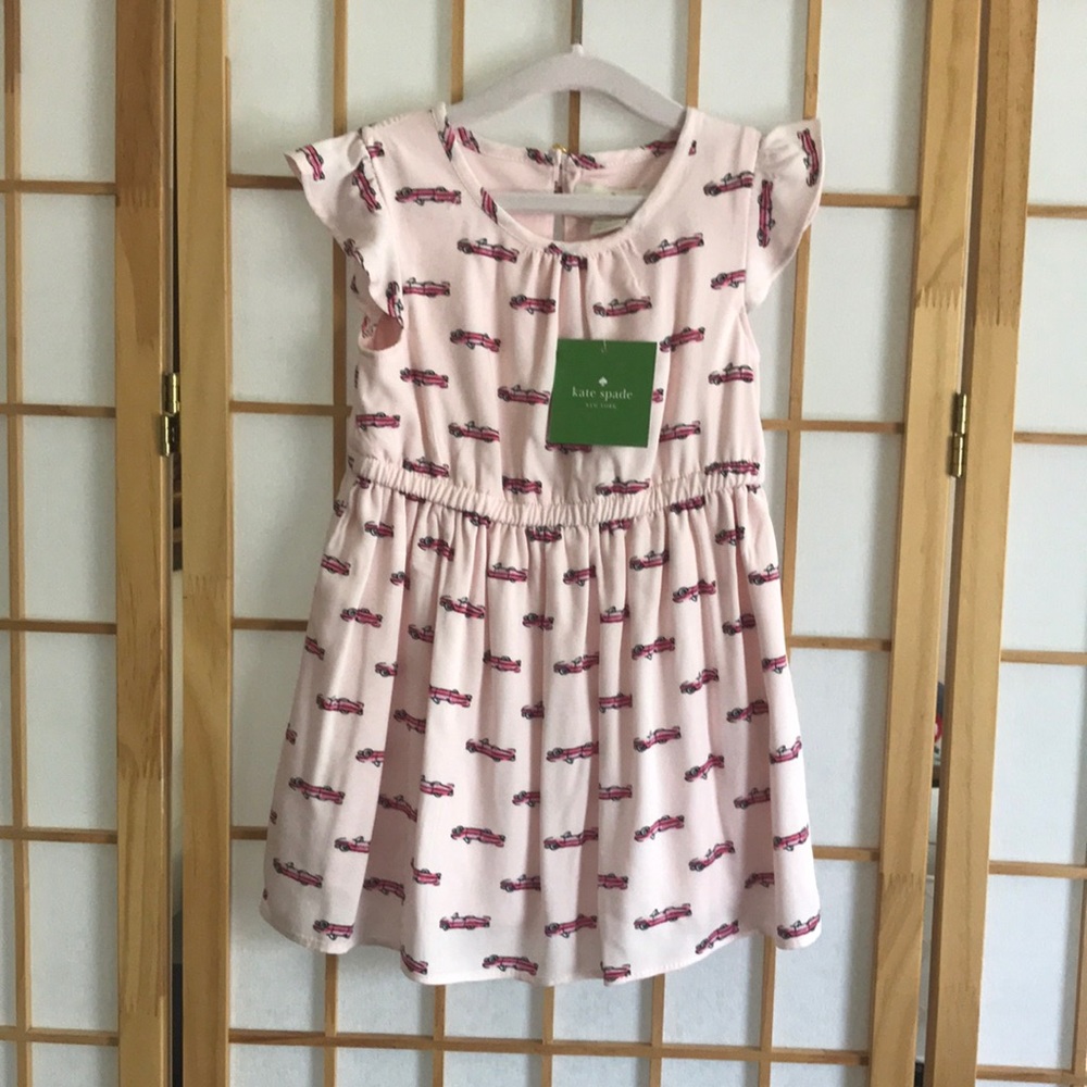 Unique Car Print Dress (24m)